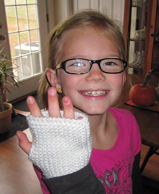 Simple Fingerless Texting Gloves