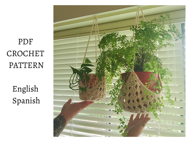 Granny Triangle Plant Hanger