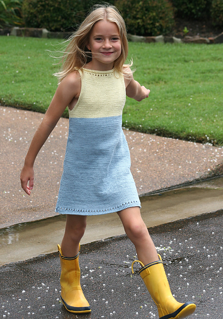 Barefoot Knits Rainy Day Dress... Tunic... Tank...