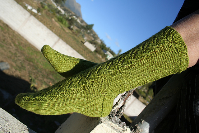 Wood Nymph Lace Socks