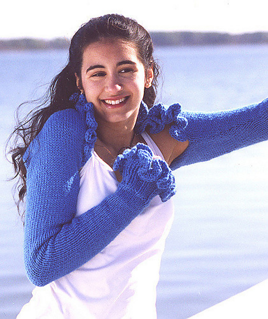 Romantic Ruffle Shrug