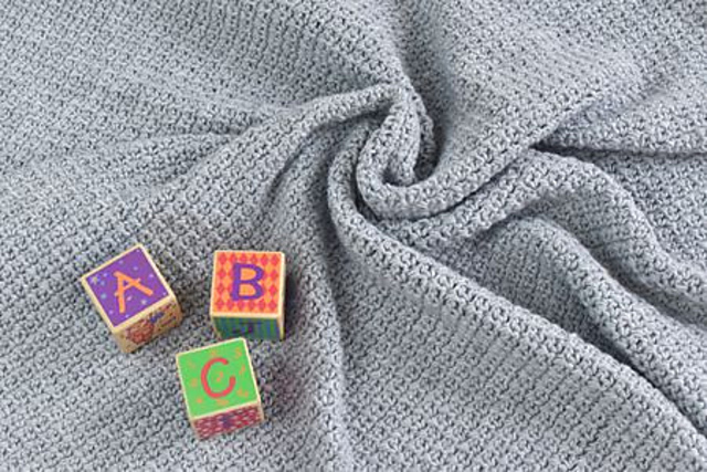 easy crochet baby blanket