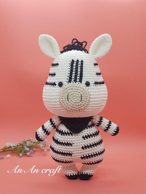 Amigurumi Zebra