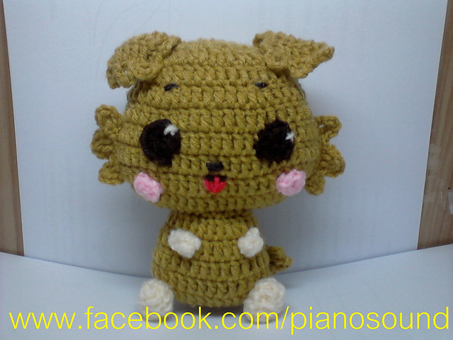 Chibimaru Dog Amigurumi