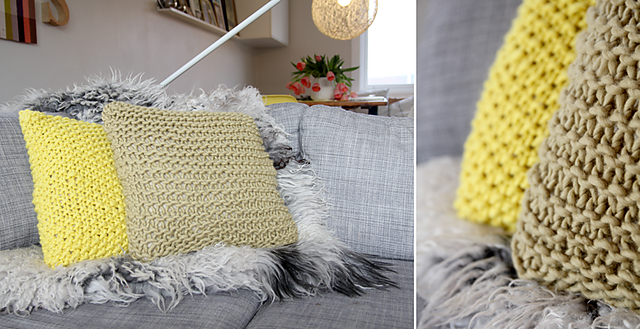 Very Easy Sofa Cushions / Kjempeenkle Sofaputer