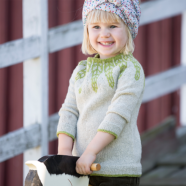 Petal sweater / Kronbladgenser