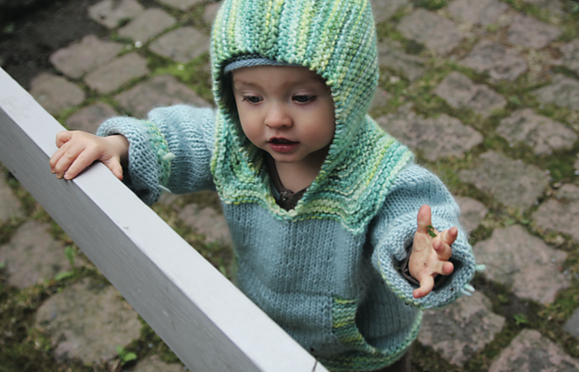 Cosy Hooded Pullover for Anton / Antons Kosedress