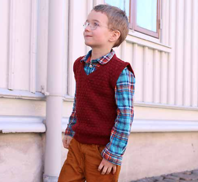 Bubbly boys vest / Boblevest