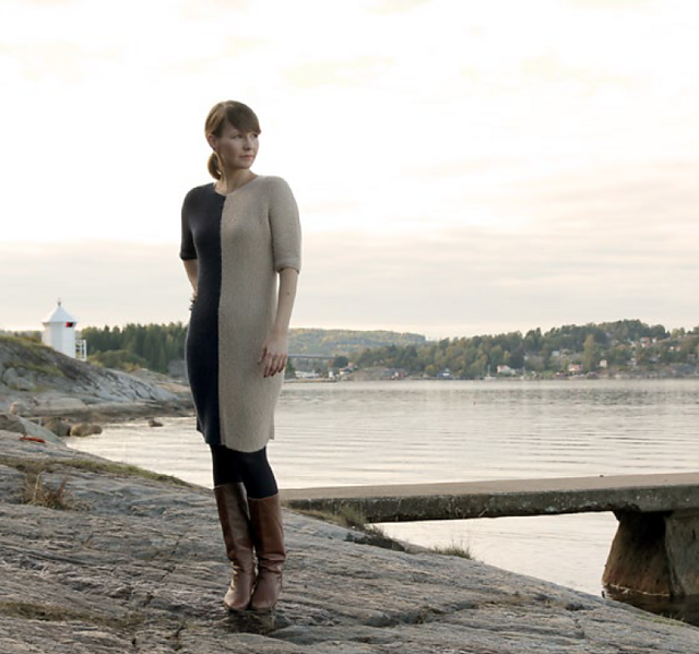 Graphic Winter Dress / Grafisk vinterkjole