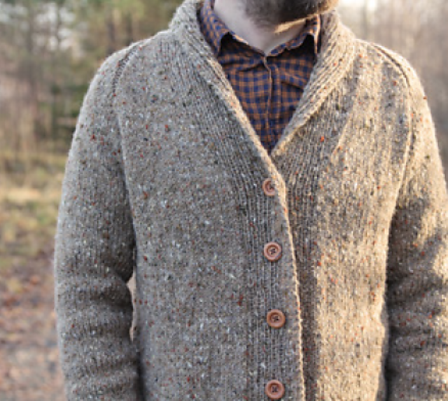 Fall Cardigan / Herrehøstjakke