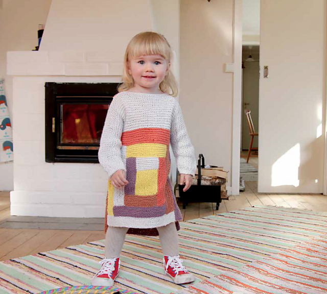 Lill’ longstocking-dress / Litt langstrømpe-kjole