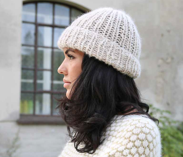 Quick ribbed hat / Rask ribbelue