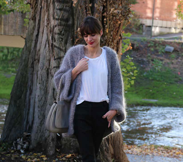 Warm and fuzzy coat / Varm og fuzzy jakke