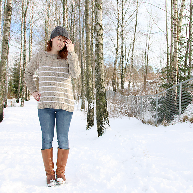 Miss Winter Sailor Sweater