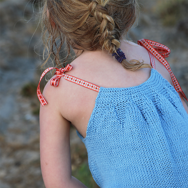 Ocean and Air Beach Dress / Himmel og hav kjole