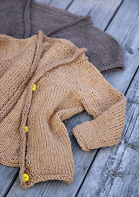 Organic Cotton Basics - Cardi&Vest / Jakke&Vest