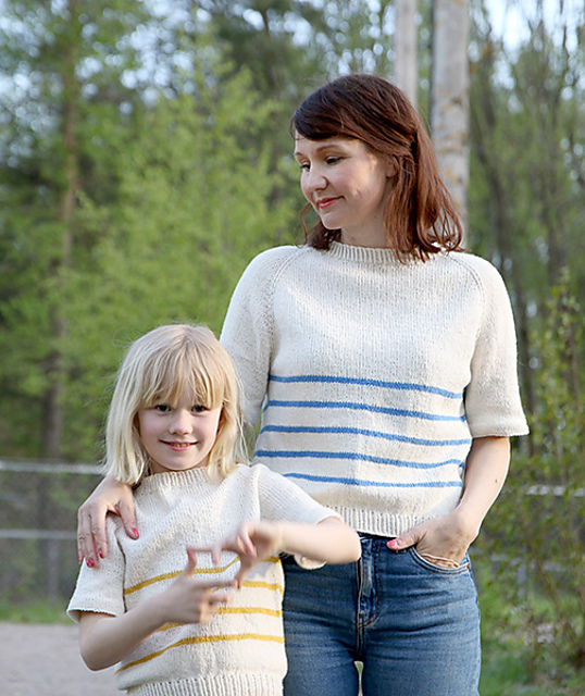 Miss Sailor Tee / Frøken seiler-tee