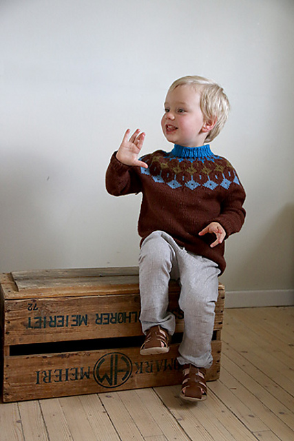 Grow-along-sweater / Voks-med-genser