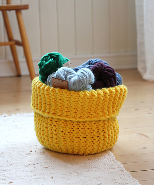 Yarn Basket / Garnkurv