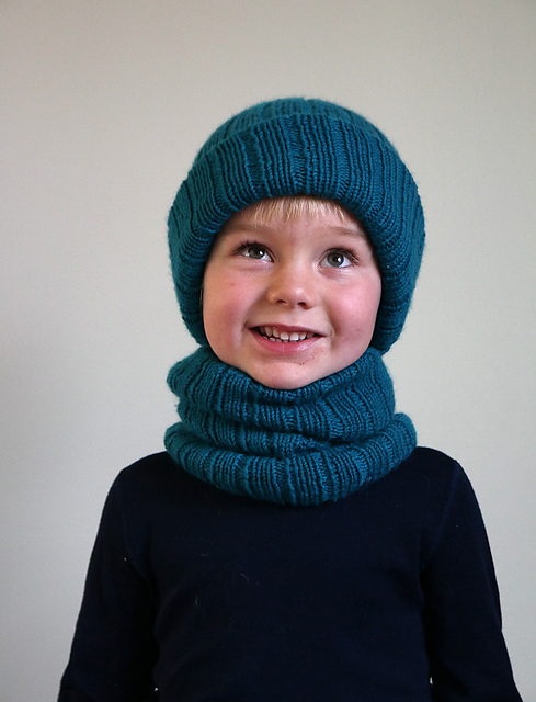 Twice as rib neck warmer / Dobbelt så ribbehals