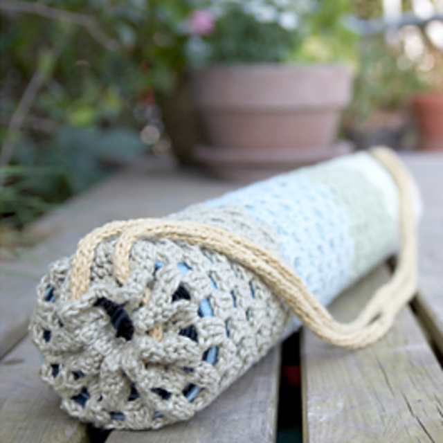 Om shanti yoga mat bag