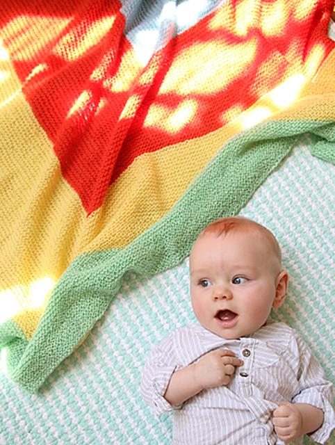 Little ridge blanket / Lille rilleteppe