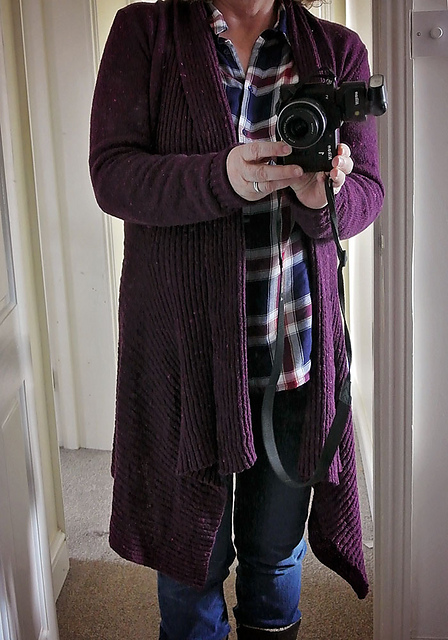 Ravelry: picperfic's Slanted Rib Jacket
