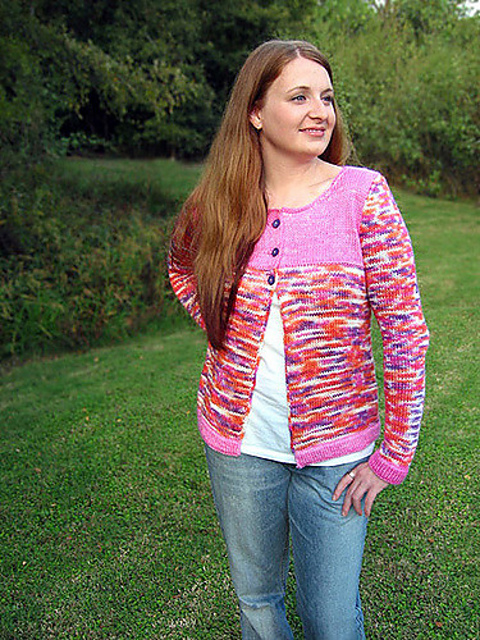 Luana Aran Silk Cardigan