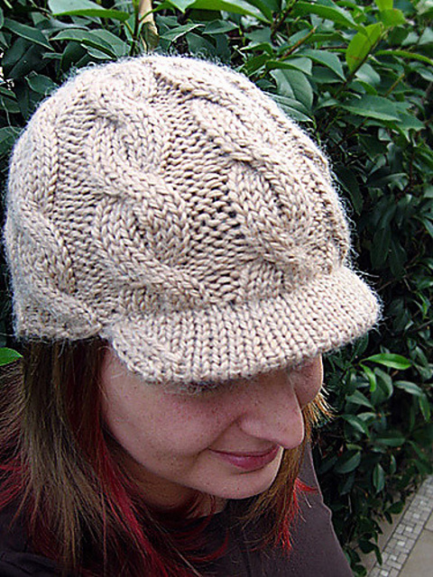 Devra Cabled Brimmed Hat