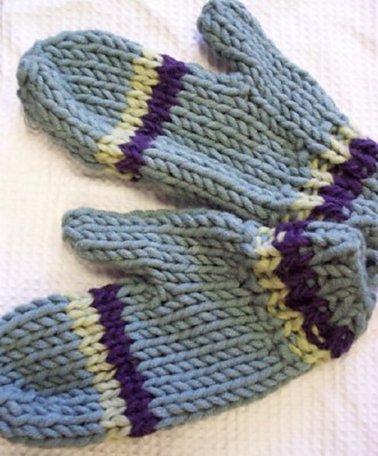 Fast & Easy Flat Mittens