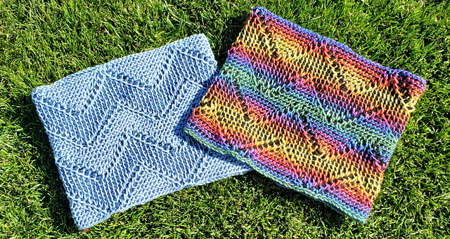 Zig Zag Cowl (Tunisian)