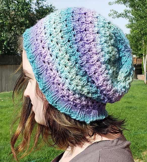 Wavy Lace Beanie