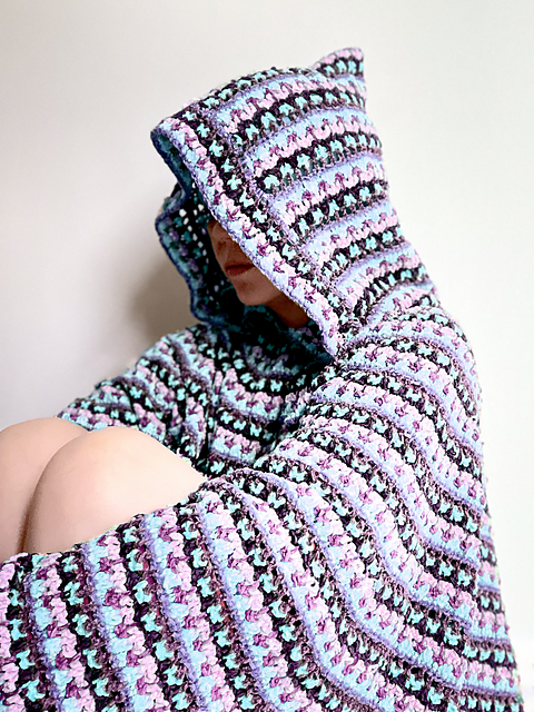 Moonlight Hooded Poncho