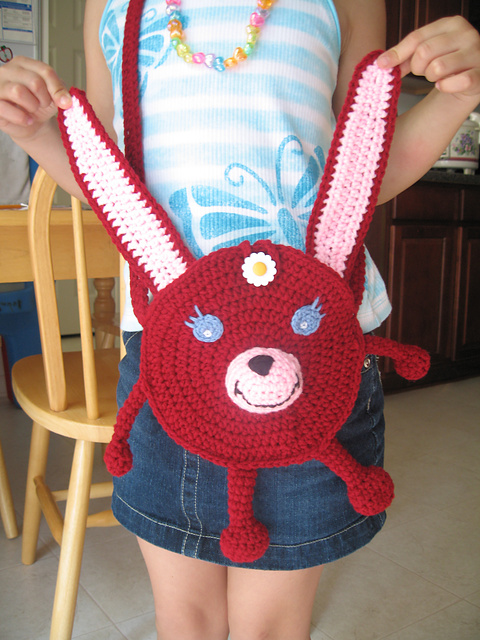 Pink Bunny Purse