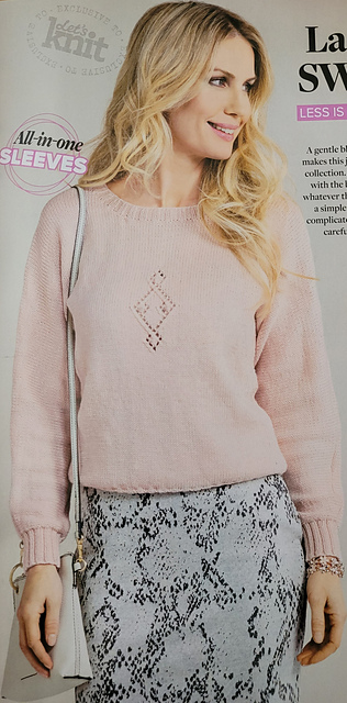 Lace Motif Sweater