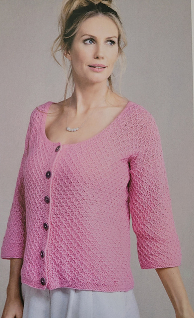 Tuck Stitch Cardigan