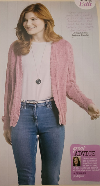 Picot-edge Cardi