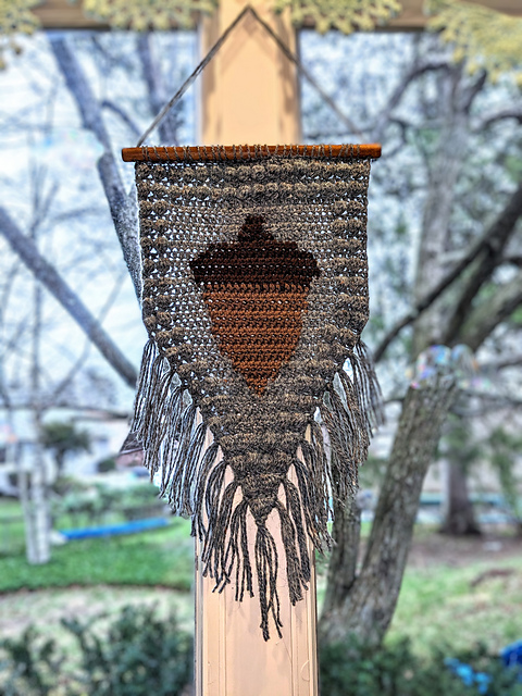Heroic Acorn Mini Wall Hanging