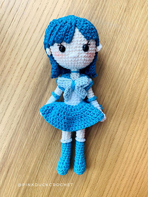 Ravelry: Sailor Mercury Doll pattern by Daisy Choi