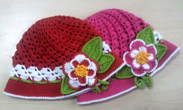 Flower Children's Hat