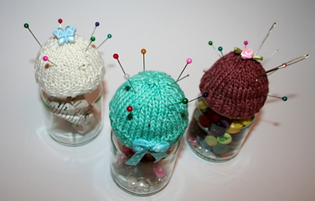 Baby Jar Pin Cushion