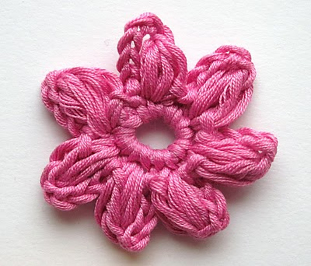 Crochet flower