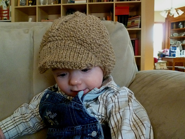 Baby Deer Cable Hat