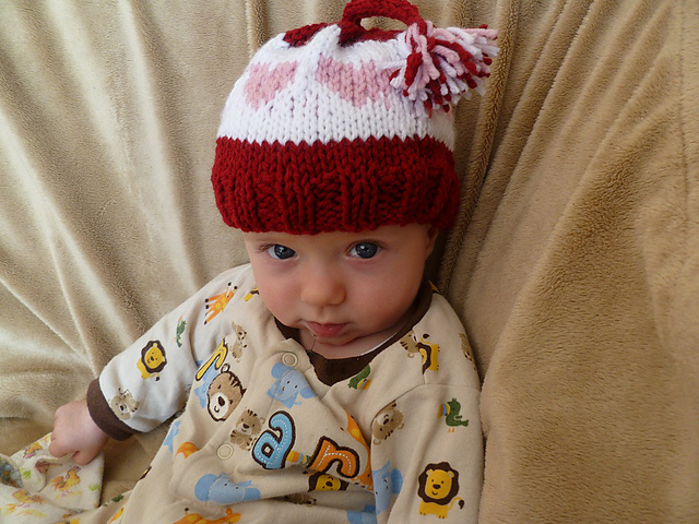 Baby Valentine's Hat