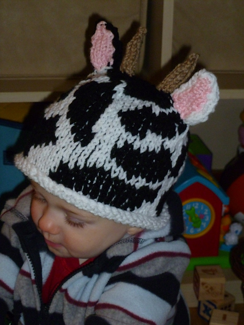 Baby Cow Hat