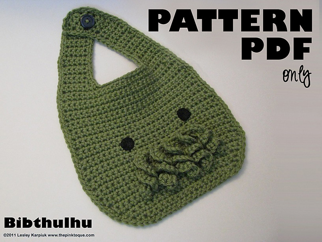 Bibthulhu Cthulhu Bib and/or Purse