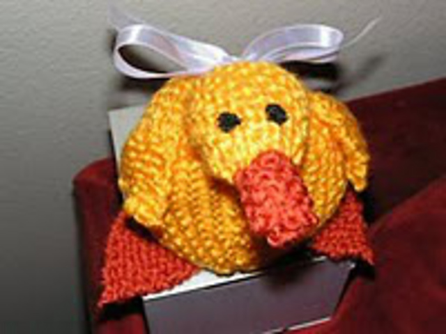 Knitted Duck Plush