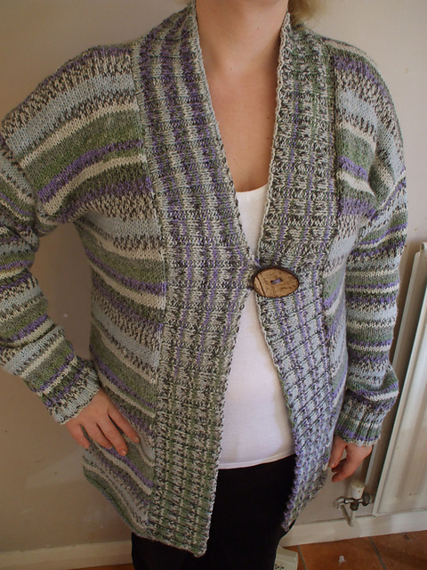 Design G - One-button Cardigan and Waistcoat