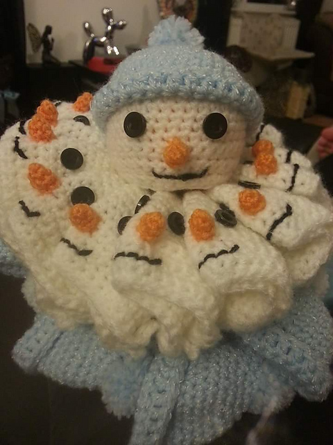 Chocolate Orange Snowman