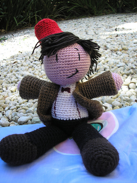 Eleventh Doctor Big and Cuddly (crochet)